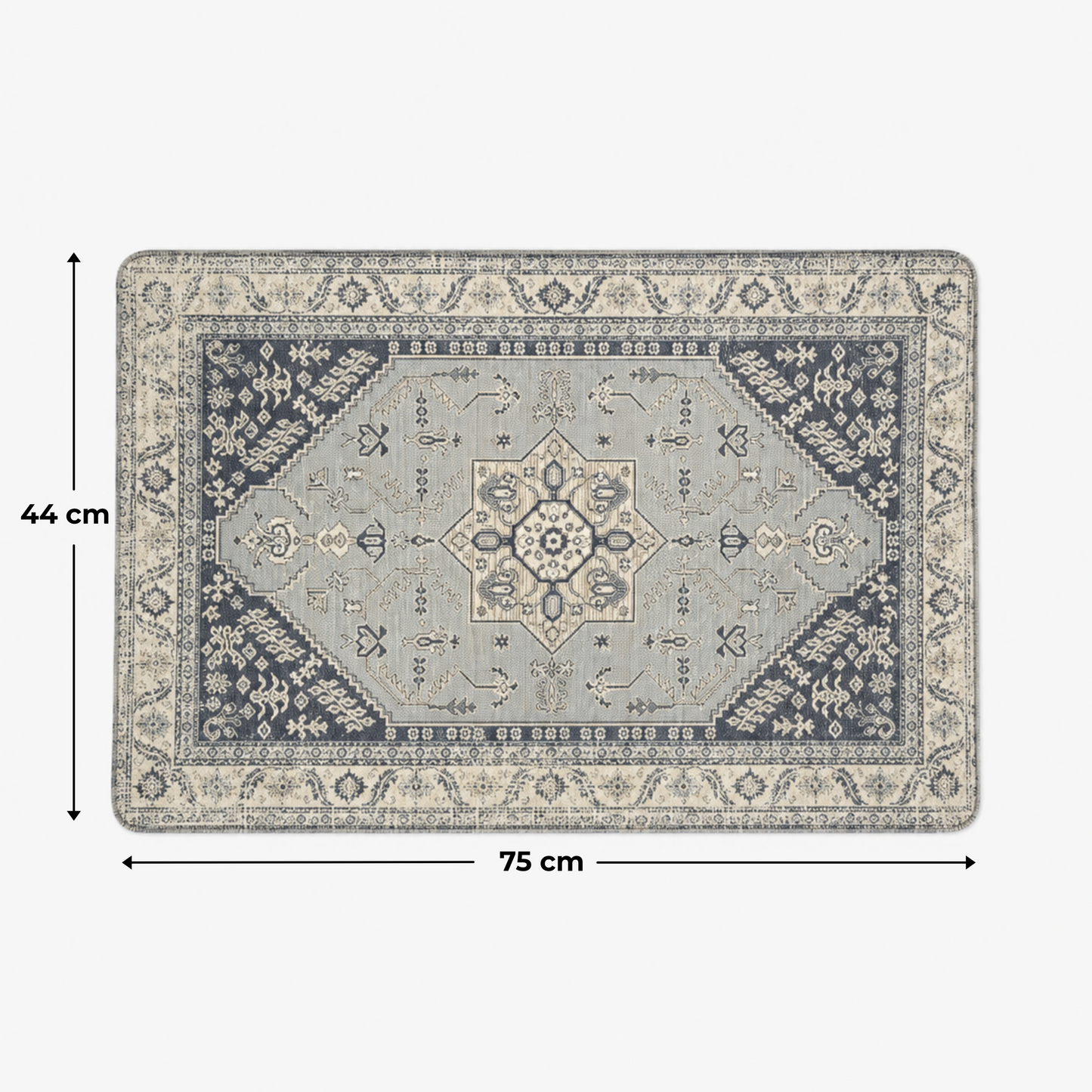 Premium Floral Anti-Slip Doormat for Entryway/Kitchen/Bathroom