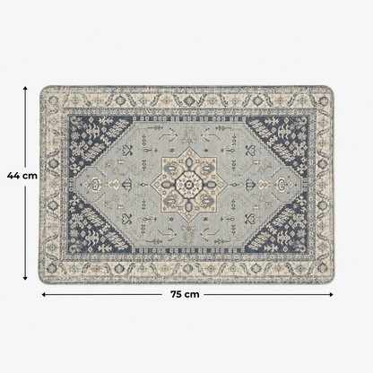 Premium Floral Anti-Slip Doormat for Entryway/Kitchen/Bathroom