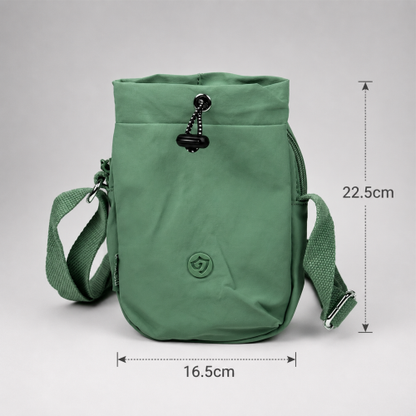 Water-Resistant Mini Crossbody Utility Bag for Daily Essentials