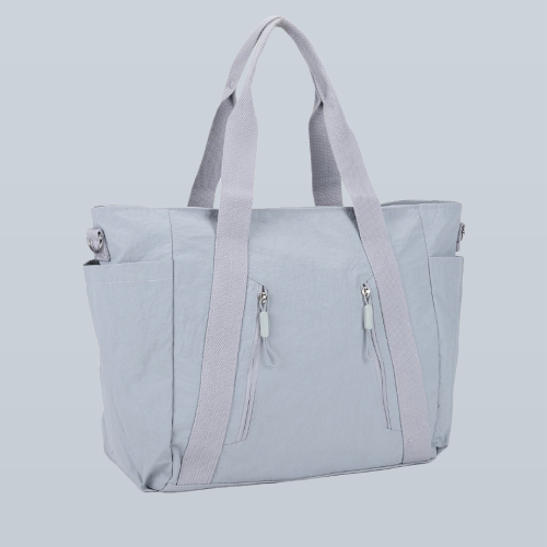 Premium Nylon Tote Handbag for Women with Shoulder Strap