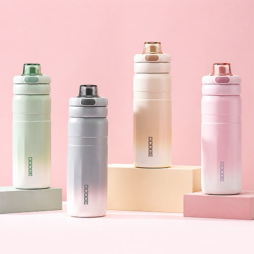 DODGE Premium Stainless Steel Insulated Sipper Water Bottle - 560ml