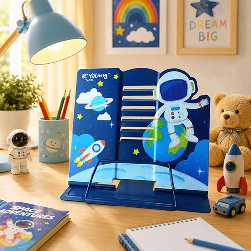 Yalong Kids Adjustable Book Holder Stand for Study Table