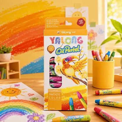 Yalong Smooth Oil Pastel Colours for Creative Art