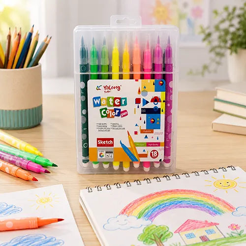 Yalong Washable Water Colour Pen Set for Kids