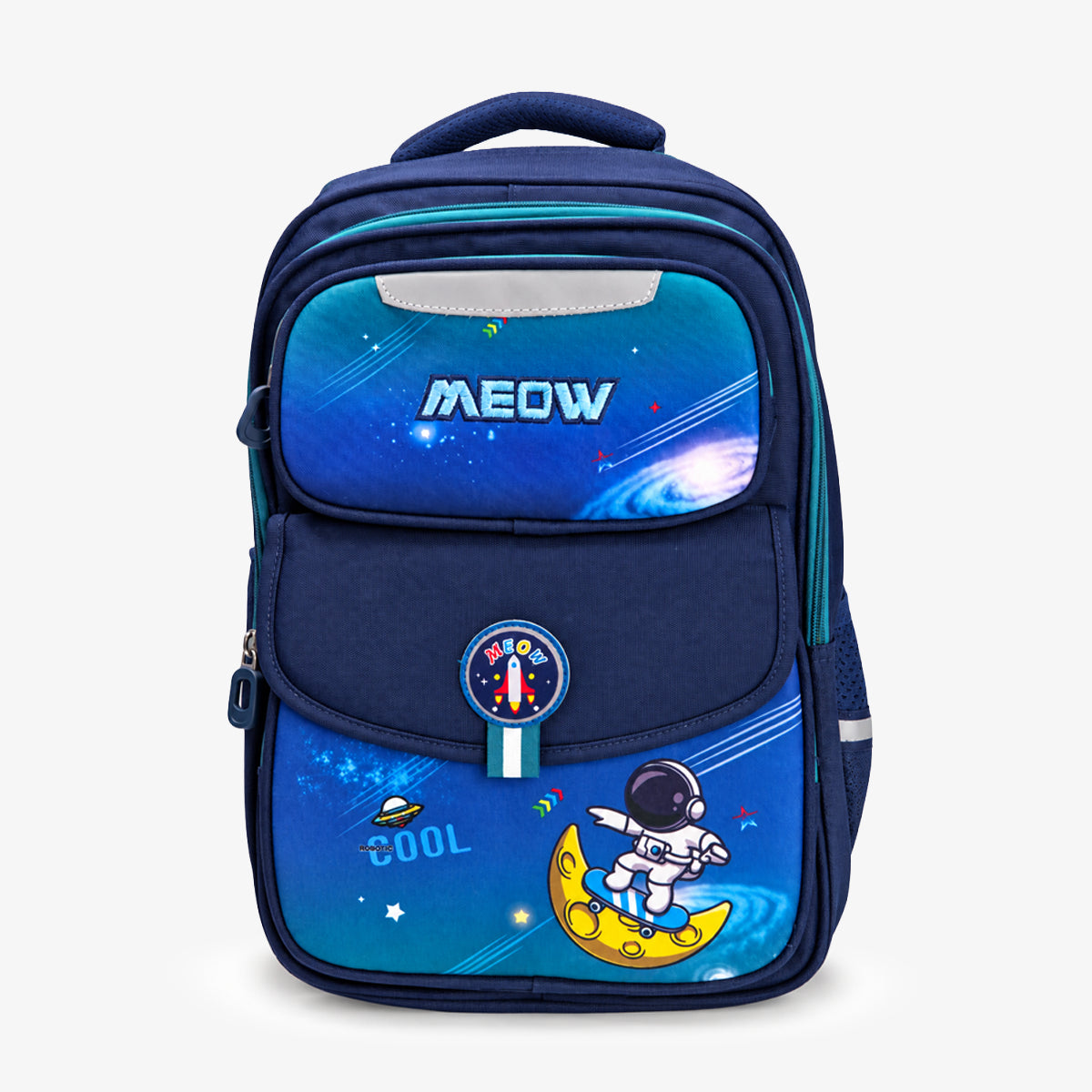 Dreamy Space Theme Kids School Backpack with Smart Storage