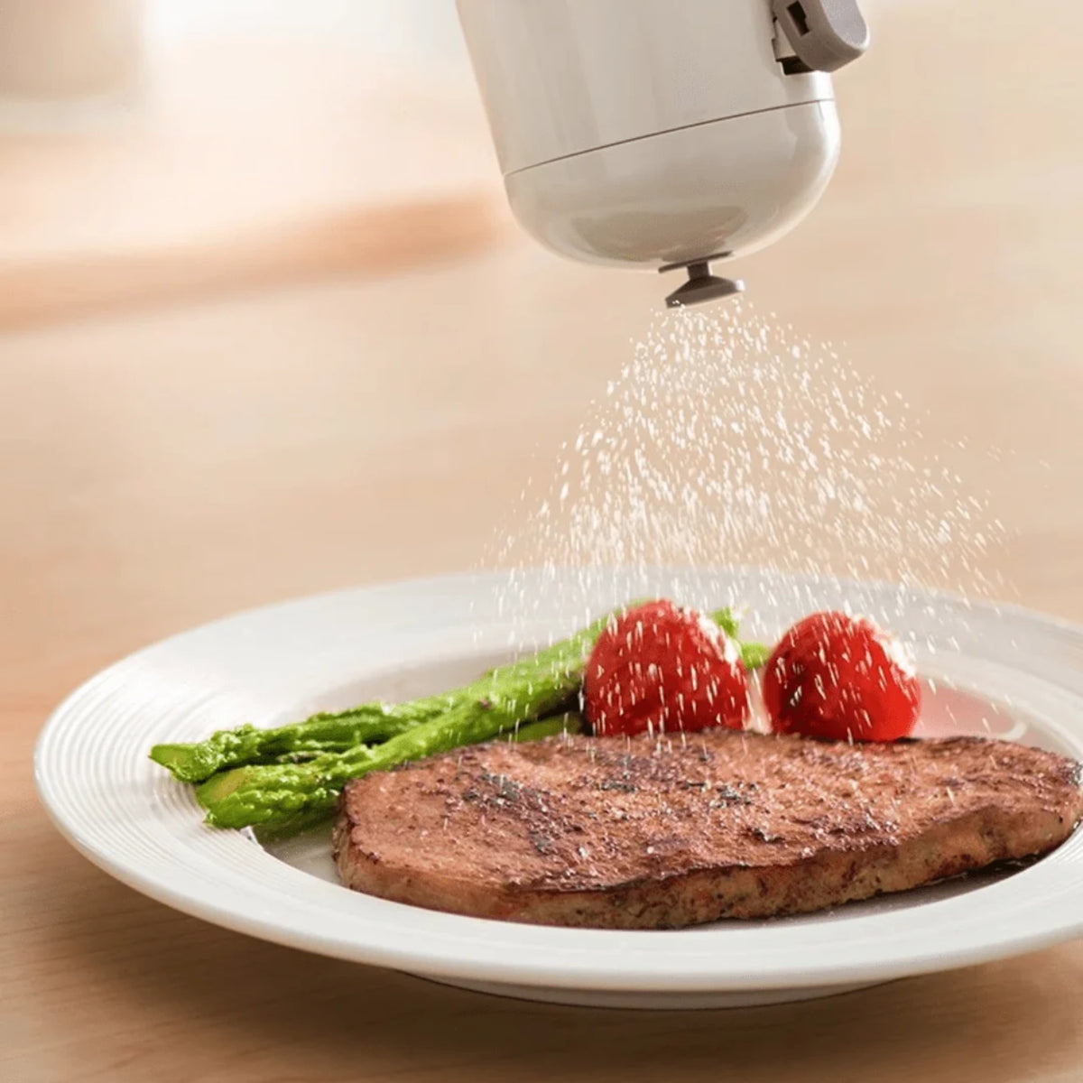 Moisture-proof Glass Salt Dispenser/Seasoning Shaker - 250ml