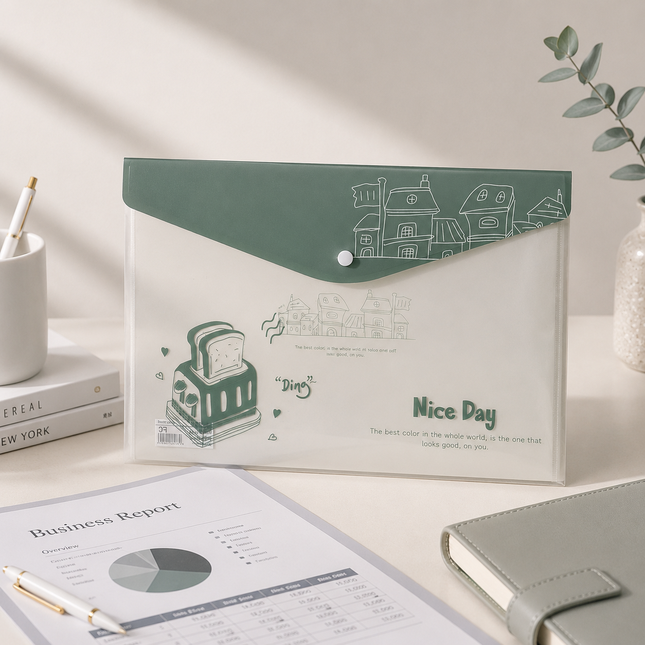PP Document Holder for Certificates & Important Papers