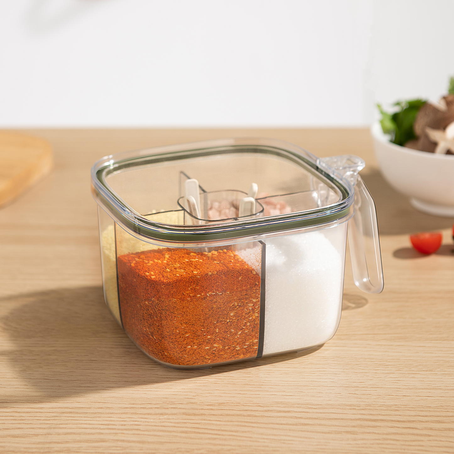 4-in-1 Seasoning / Masala Box / Spice Organizer