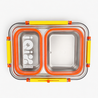 Stainless Steel Leak-Proof Lunch Box with Day Tracker - 750ml