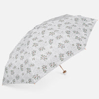 Floral Print UV Protection Umbrella with 10K Golden Rod Frame