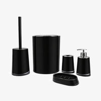 Premium ABS 5-Piece Bathroom Accessories Set with Chrome Finish