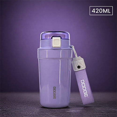 Dodge Pro Modern Insulated Steel Sipper Bottle - 420ml