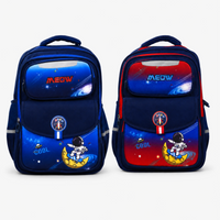 Dreamy Space Theme Kids School Backpack with Smart Storage