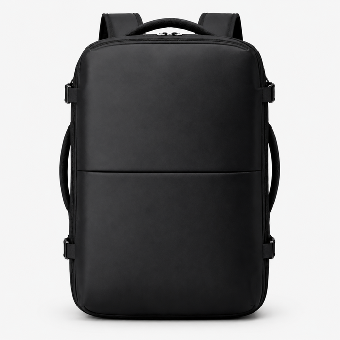 Large Vacuum Compression Travel Backpack with Laptop Sleeve