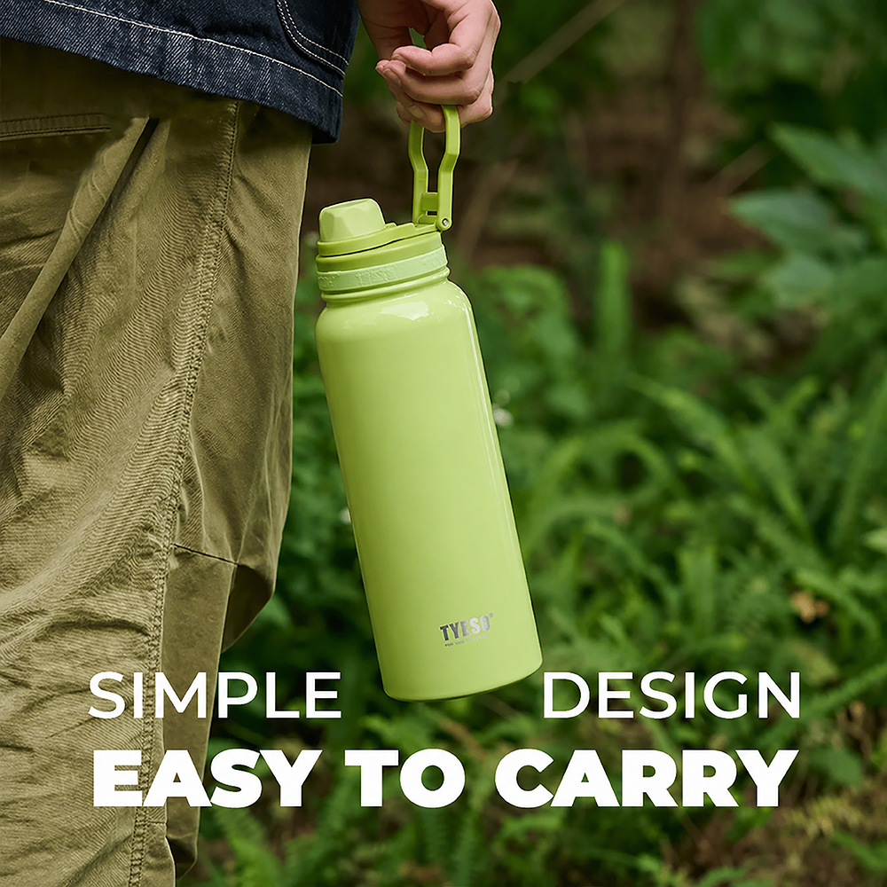 Premium TYESO Vacuum Insulated Stainless Steel Water Bottle - 750ml
