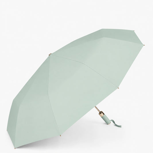 Premium UV Protection Folding Umbrella with Gold Frame