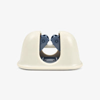 Heavy-Duty Mop & Broom Holder - Wall Mount, Set of 2 (white)