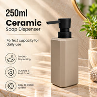 Unbreakable Elegant Liquid Soap Dispenser Bottle 250ml
