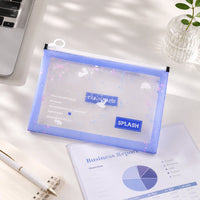 Waterproof Plastic Zip File Folder for Document Storage