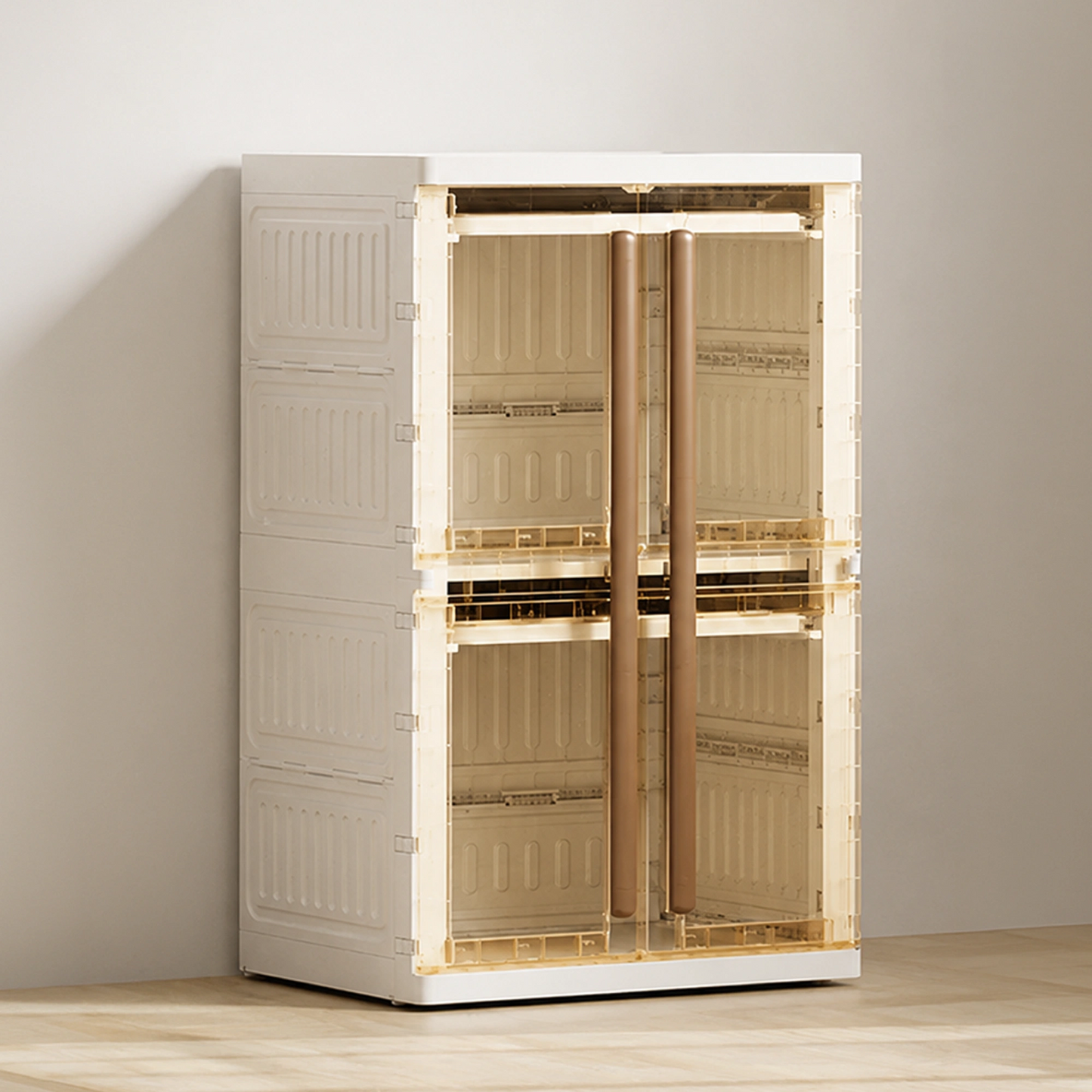 HOMX Modular Magnetic Wardrobe – Dust-Proof PP Storage Closet