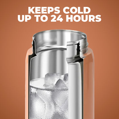 TYESO Premium Insulated Stainless Steel Water Bottle 750ml
