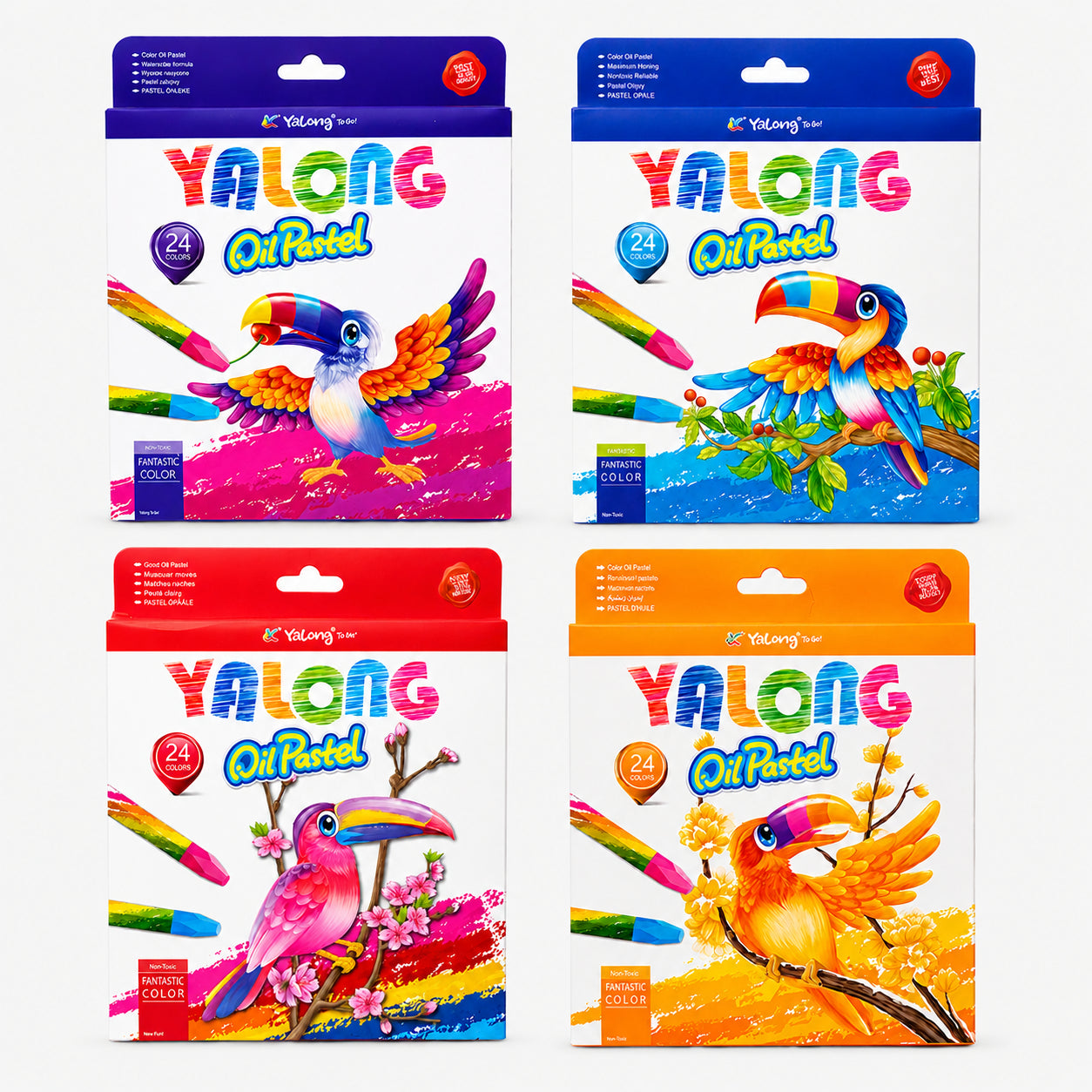 Yalong Smooth Oil Pastel Colours for Creative Art