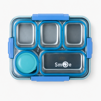 Bento Stainless Steel Lunch Box – 5 Compartment – 1400ml