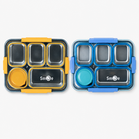 Bento Stainless Steel Lunch Box – 5 Compartment – 1400ml