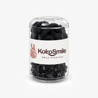 Kokosmile Hair Accessories Set for Girls - Ties & Mini Clips - 55 Pcs Set