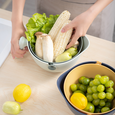 Multi-Purpose Kitchen Drain Basket & Strainer | 2 ltr Colander