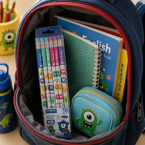 Yalong Cute Cartoon HB Writing Pencil Set  – Set of 12