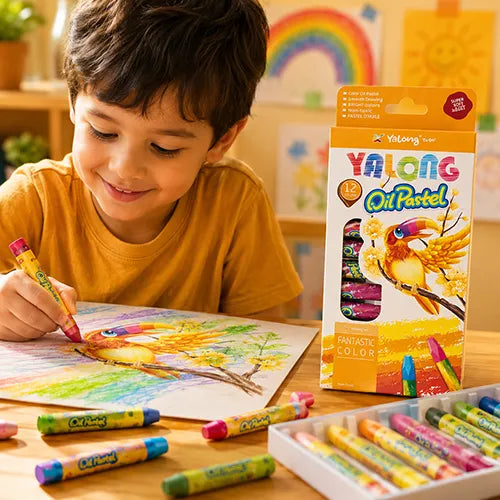 Yalong Smooth Oil Pastel Colours for Creative Art