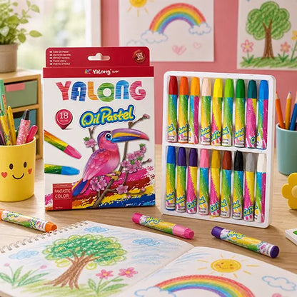 Yalong Smooth Oil Pastel Colours for Creative Art