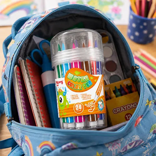 Yalong Fine Tip Colour Pen Set for Kids Drawing - 24 Shades
