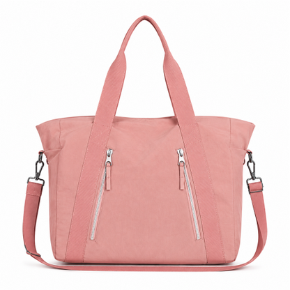 Premium Nylon Tote Handbag for Women with Shoulder Strap