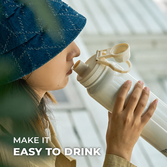 Premium TYESO Vacuum Insulated Stainless Steel Water Bottle - 750ml