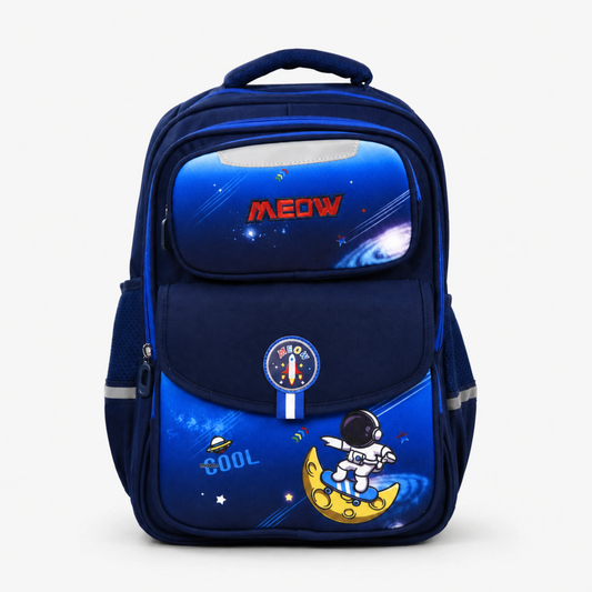 Dreamy Space Theme Kids School Backpack with Smart Storage
