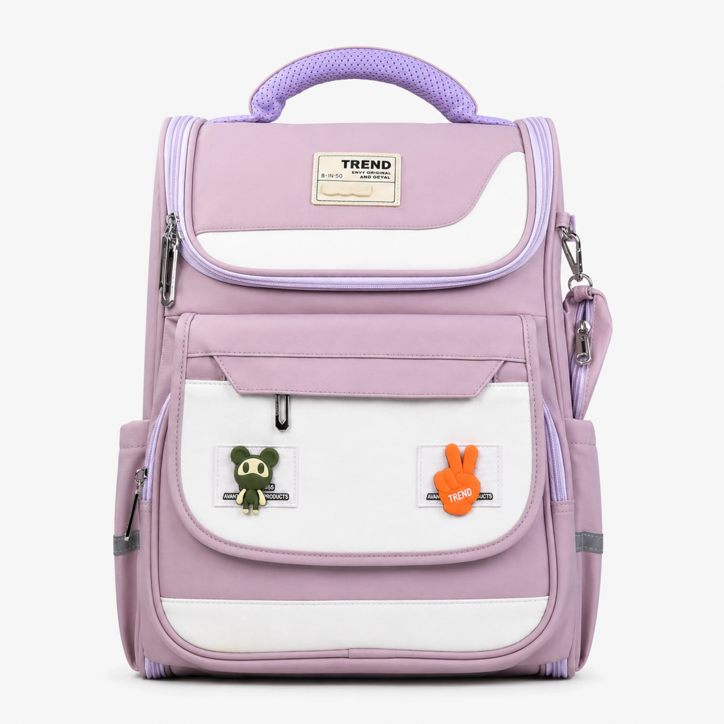 Space Theme Kids School Backpack with Smart Storage