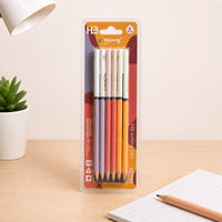 Yalong Pastel Shade HB Writing Pencil Set – 6 Pcs