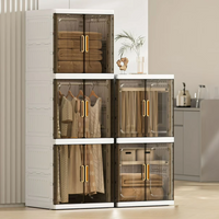 HOMX Portable Foldable Wardrobe – Instant Setup Magnetic Closet