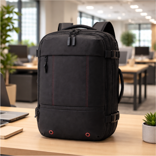 Vacuum Compression Travel Backpack with 50% Extra Space Design