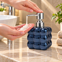 Ceramic Bubble Soap Dispenser with Pump - 520ml