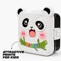 Panda Stainless Steel Lunch Box with 1 Spoon & 1 Small Container – 1190ml