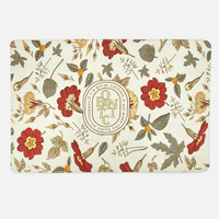 Modern Abstract Printed Doormat for Entryway, Bathroom & Kitchen