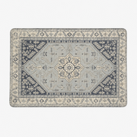 Premium Floral Anti-Slip Doormat for Entryway/Kitchen/Bathroom