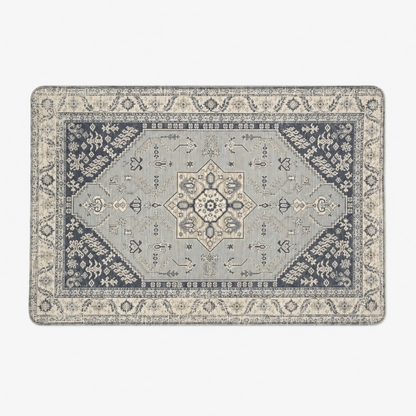 Premium Floral Anti-Slip Doormat for Entryway/Kitchen/Bathroom