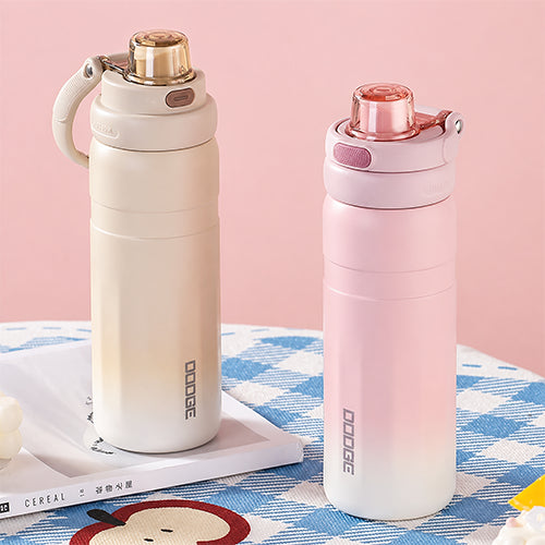 DODGE Premium Stainless Steel Insulated Sipper Water Bottle - 560ml