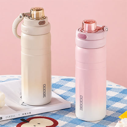 DODGE Premium Stainless Steel Insulated Sipper Water Bottle - 560ml