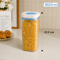HOMX Airtight Food Storage Containers - 450ml, 1100ml, 1800ml, 3350ml