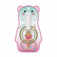 Yalong Cute Bear Safety Scissors for Kids with Soft Grip Handle